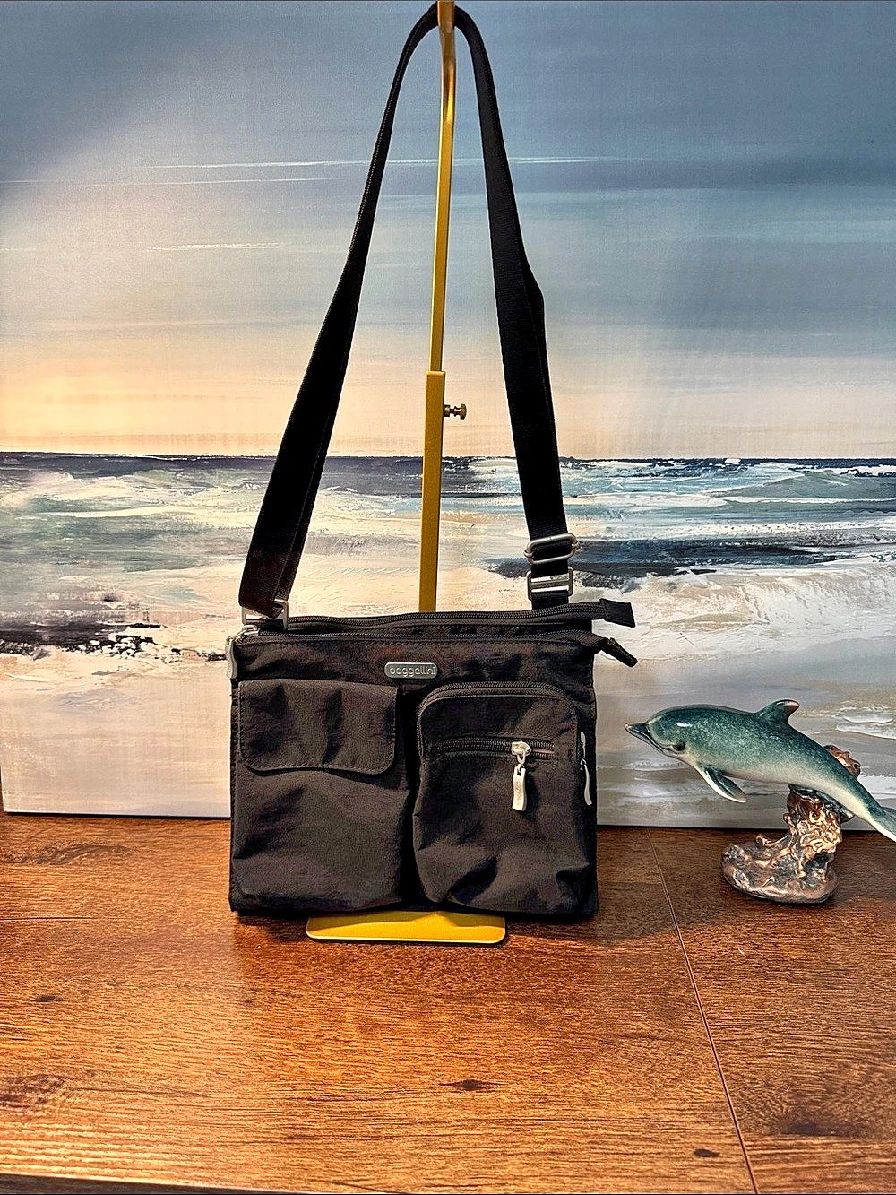 Baggallini Everyplace Crossbody Bag Black